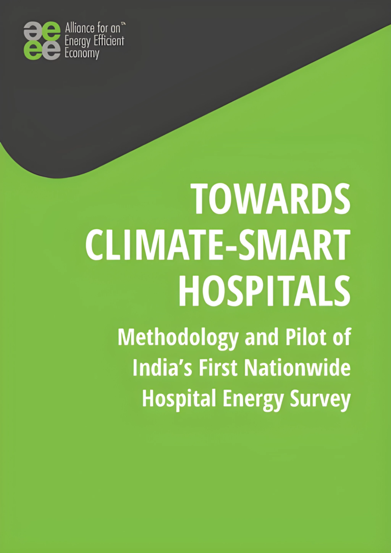 Towards Climate-Smart Hospitals: Methodology and Pilot of India’s First Nationwide Hospital Energy Survey